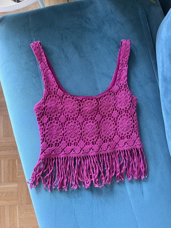 Pink crop top TS