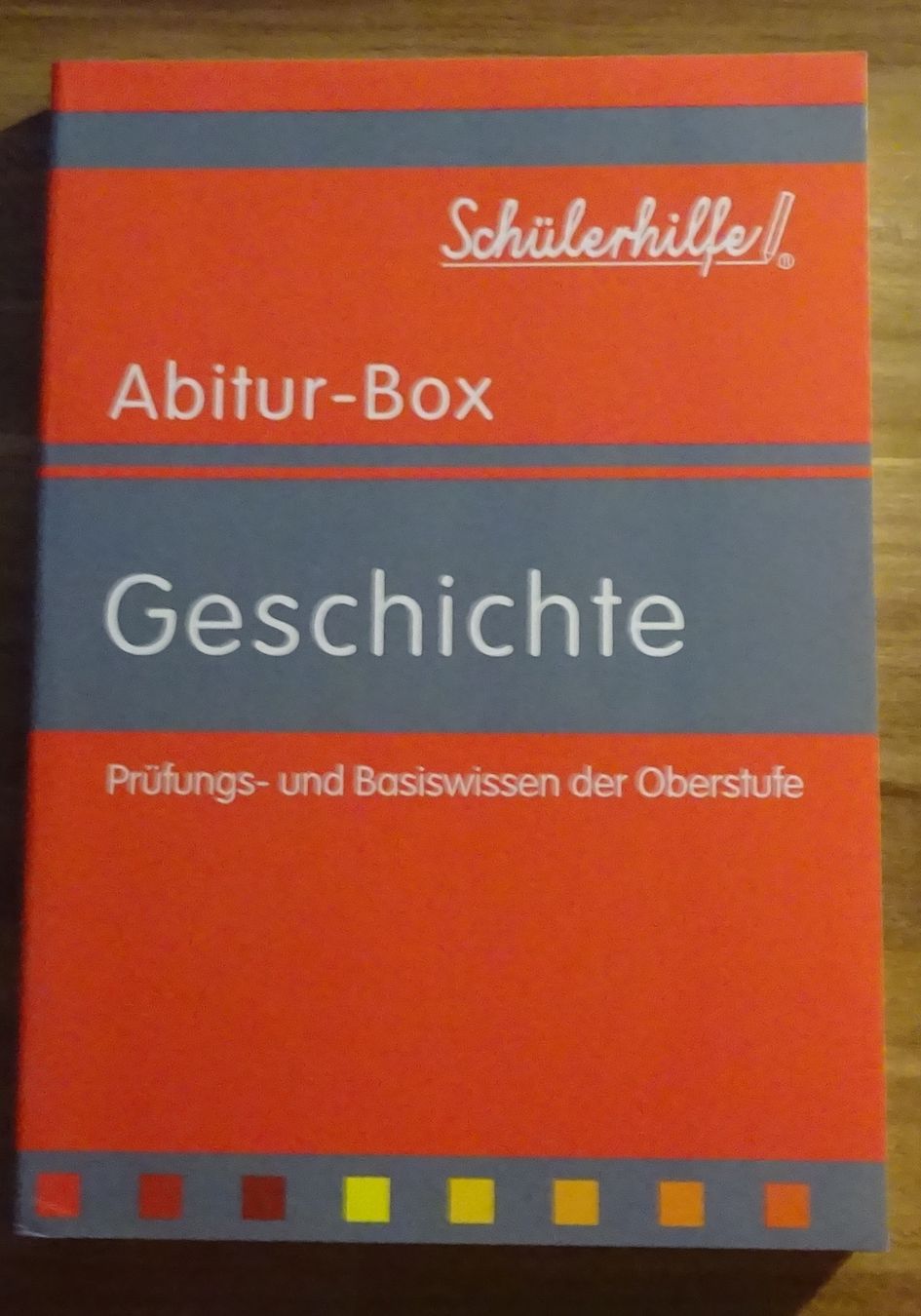Bücher: Schülerhilfe Abitur-Box Geschichte – Gebraucht aus Wagenhausen von Kahlen