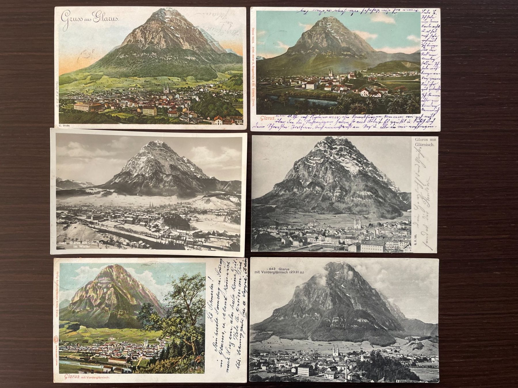 Cartoline postali: GLARUS Lot von 23 Ansichtskarten aus Glarus – Usato da Wald ZH venduto da TLILEF 5