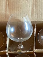 6 Cognac Schwenker, Bohemia Glass, neu