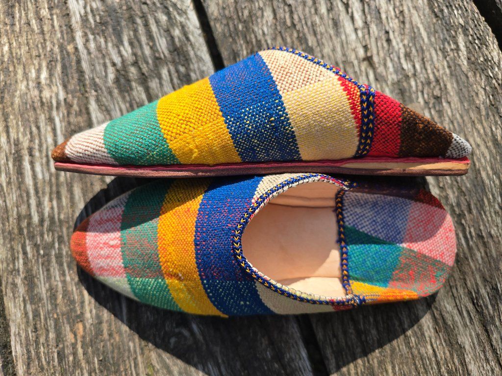 Scarpe da donna: Babouches: Kelim (36) – Nuovo (secondo la descrizione) da Romanshorn venduto da Rachacha 2