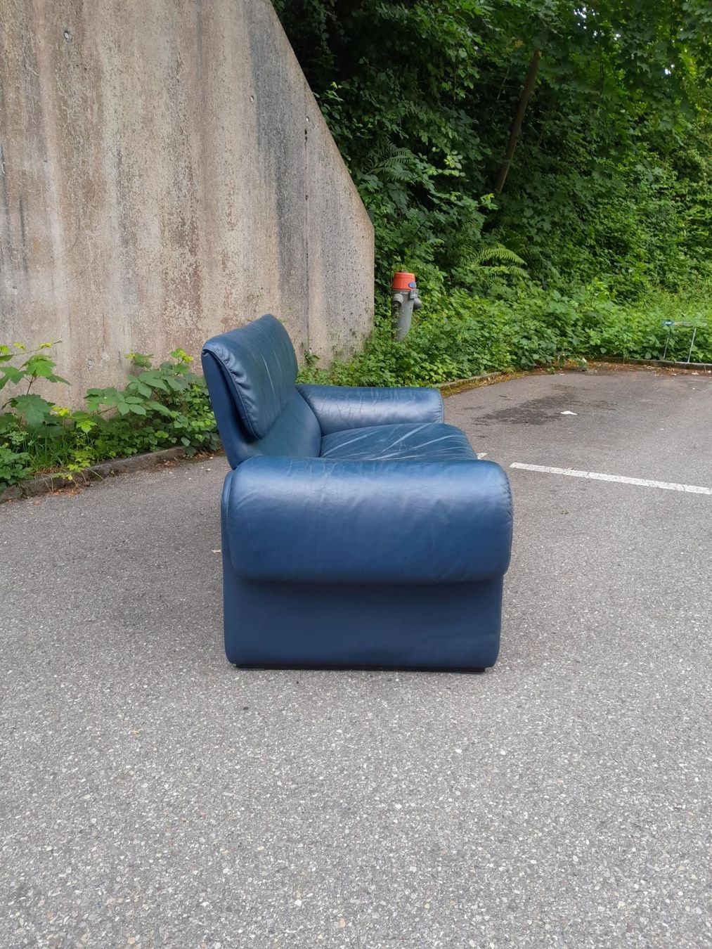 De Sede Divani: Vintage De Sede Sofa DS-2011 - Indigo - Ab 1.-- – Usato da Männedorf venduto da Bel-view 3