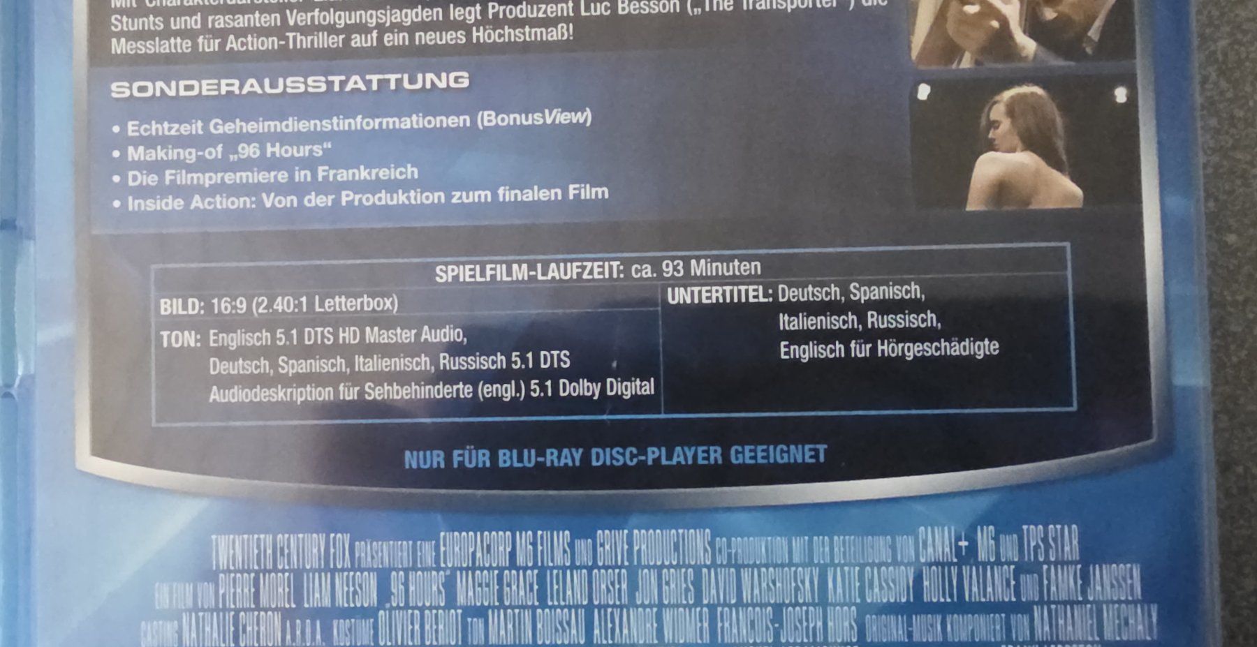 Tutti i DVDs: Blu Ray- 96 Hours 1 & 2 - Liam Neeson – Usato da Oetwil am See venduto da fineli2 1