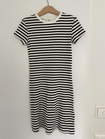 H&M Kleid, Gr. 134/140, gestreift, Top!