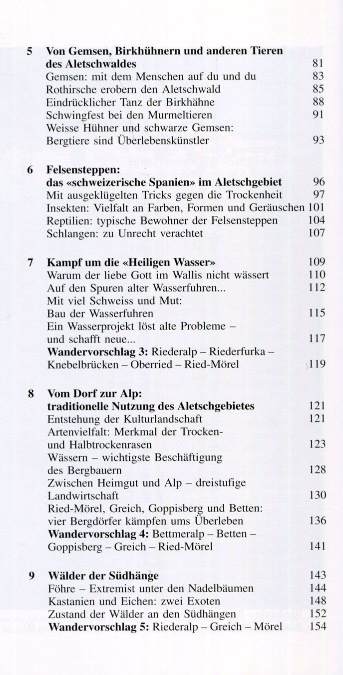Bücher: Wallis, Aletsch, Landschaft, Natur – Gebraucht aus Aarau von Elmaar41 2
