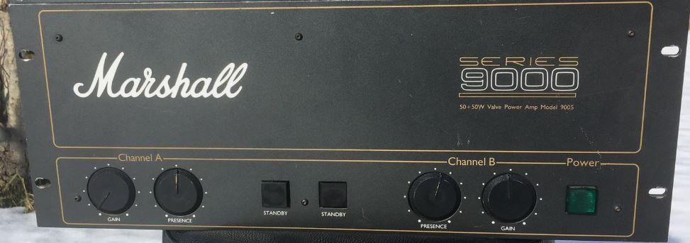Marshall Amplificatori: Marshall 9000  Power Amp 50+50 – Usato da Delémont venduto da palimpse 1