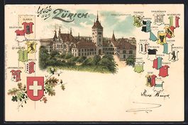 Litho Zürich, Landesmuseum, Wappen der 