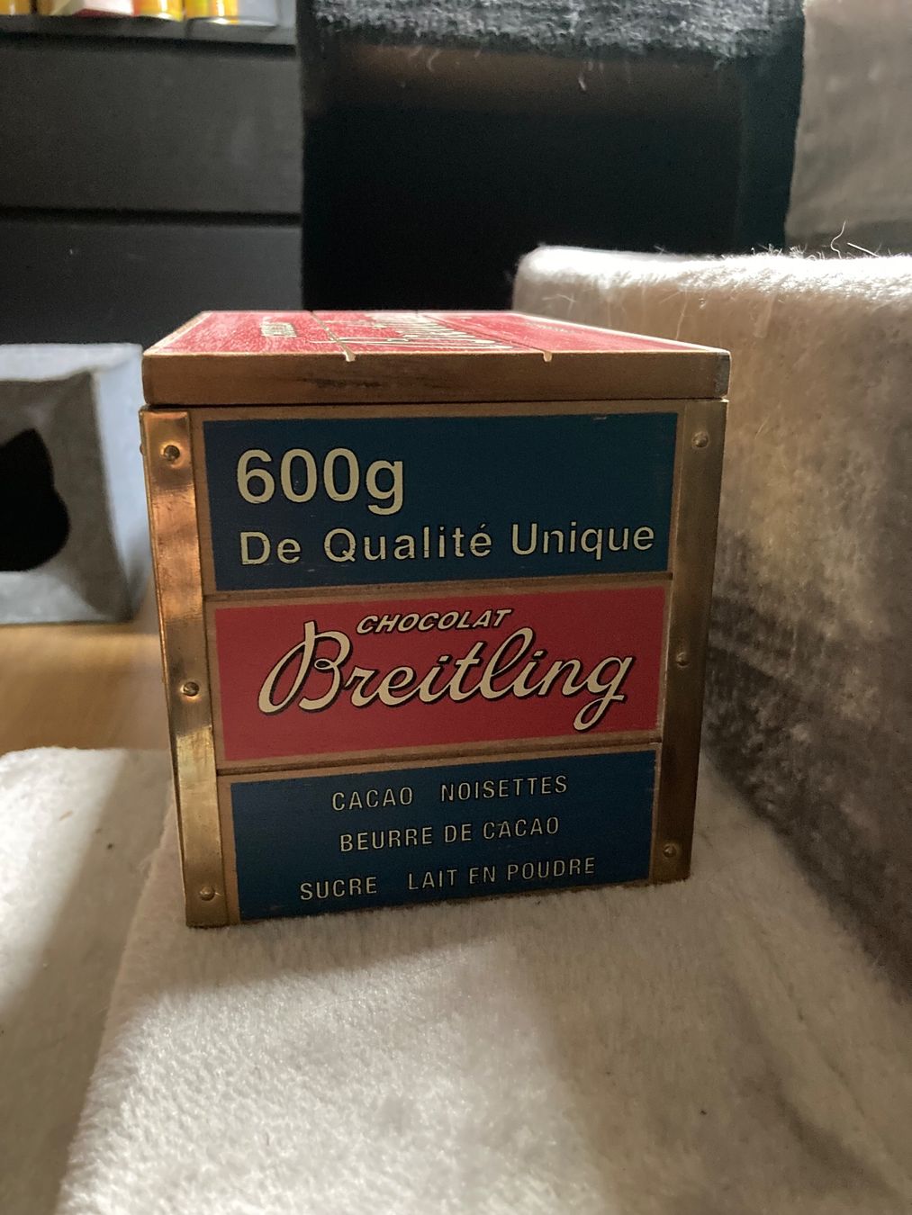 Breitling Portagioie: Breitling Holzschatulle - Exklusive Sammlerbox – Usato da Winterthur venduto da Arunasu 1