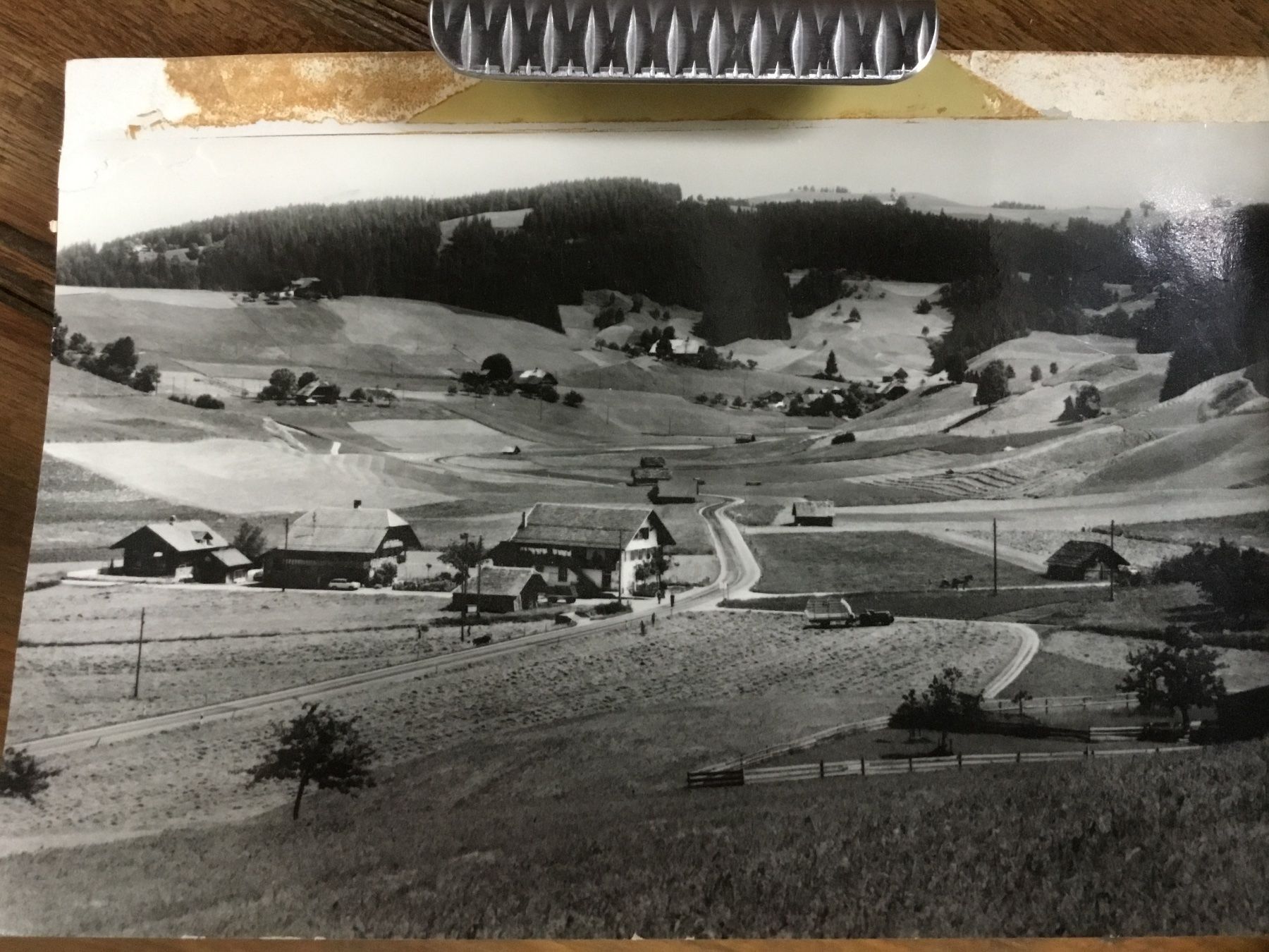 Cartoline postali: Ansichtskarte Oberlangenegg. Kreuzweg – Usato da Thierachern venduto da sweden08