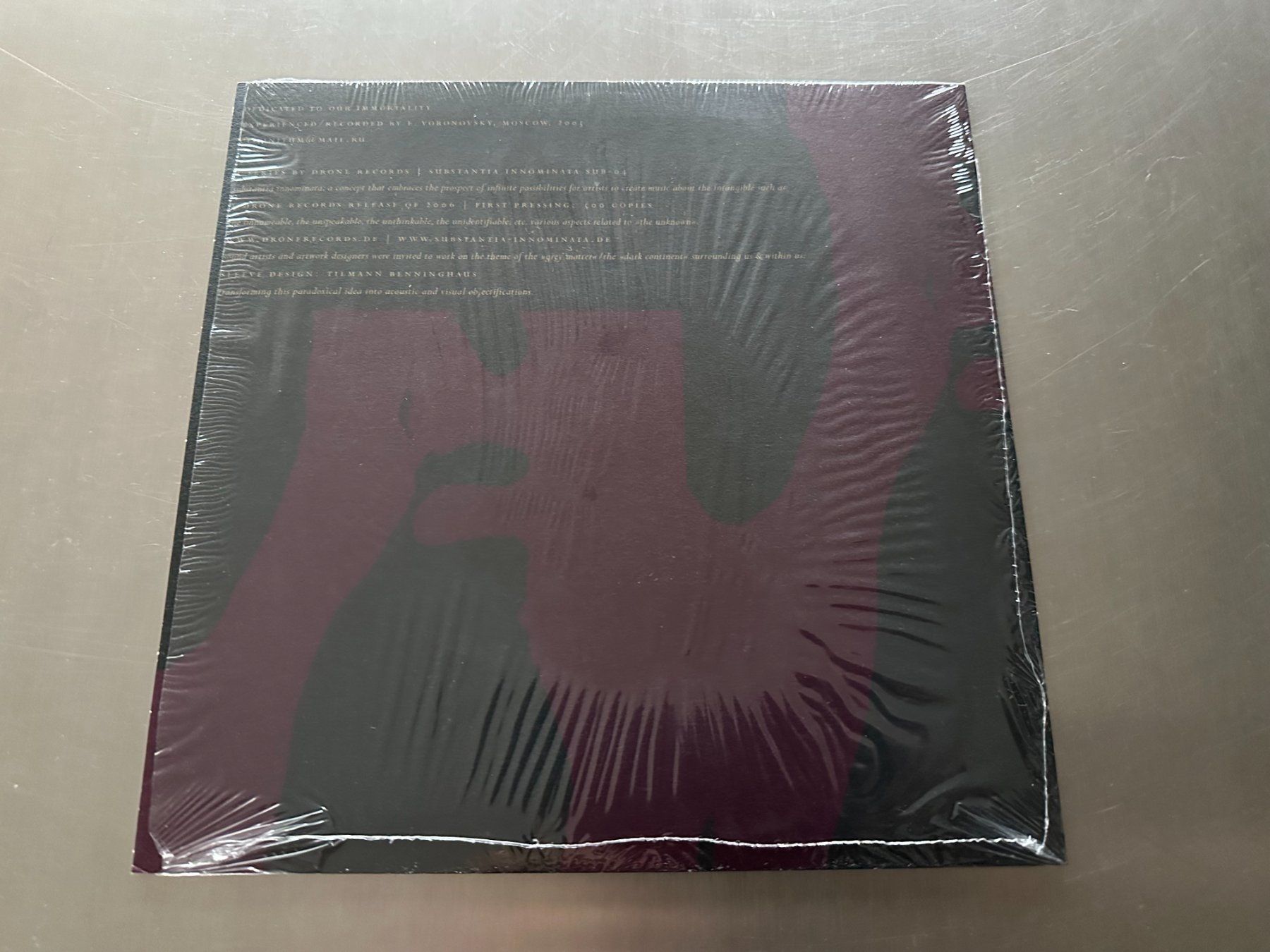 Dischi in vinile: CISFINITUM 10 DEVOTIO - DARK AMBIENT – Usato da Sion venduto da jaipur1401 1