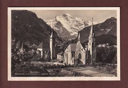 INTERLAKEN - Kirche - Jungfrau