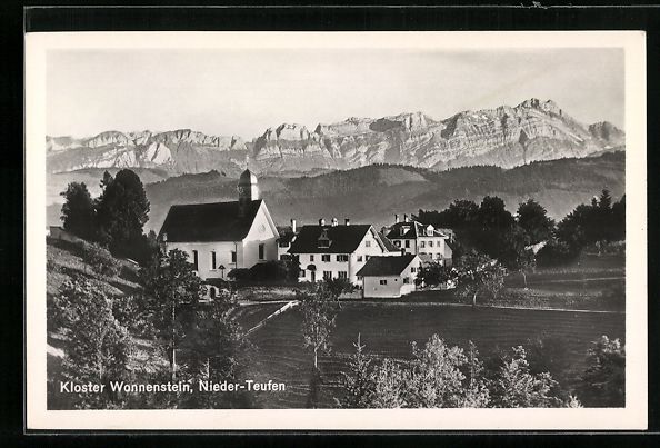 Cartes postales: AK Schlatt-Haslen, Kloster Wonnenstein – D'occasion à Berlin par bartko-reher
