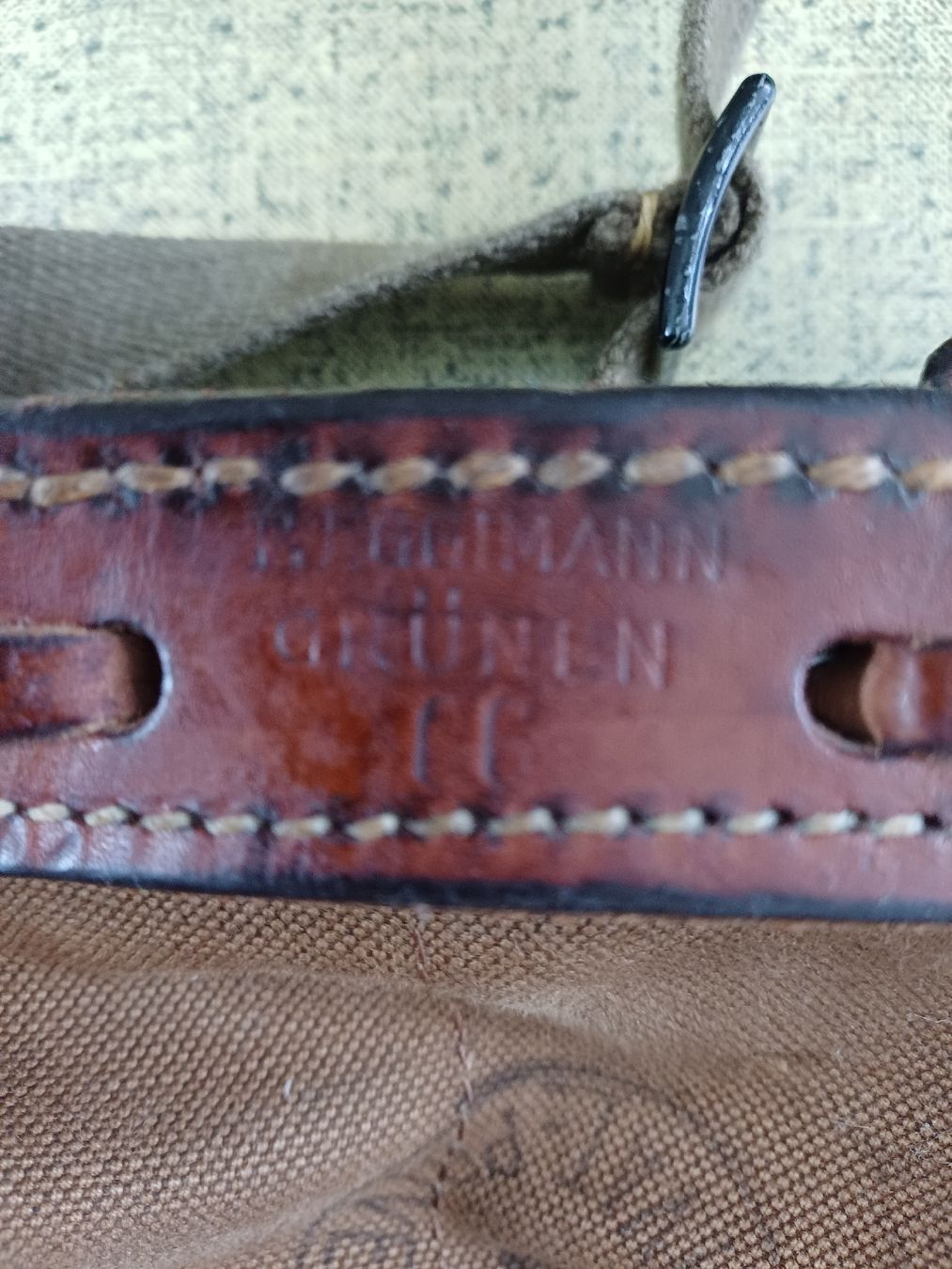 Schweizer Armee Borse: Schweizer Armee Militärbrotsack – Usato da Ebersecken venduto da Napf08 3