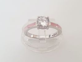 Schöner 925 Silber Ring mit Zirkonia, Grösse 60/19.2mm💍