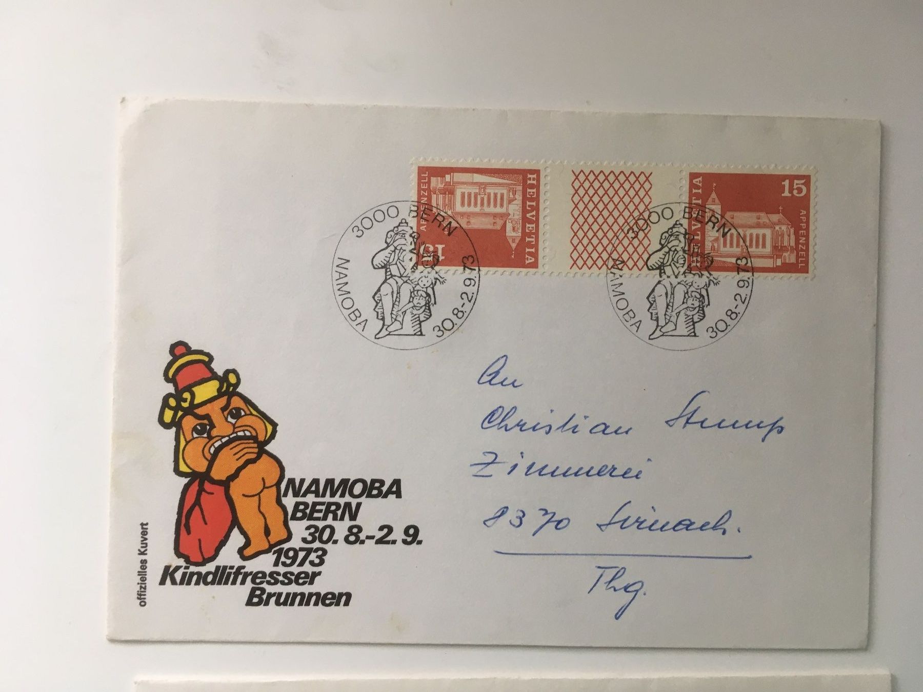 Tous les timbres: Briefumschläge mit Briefmarken – D'occasion à Thal par cs60 1