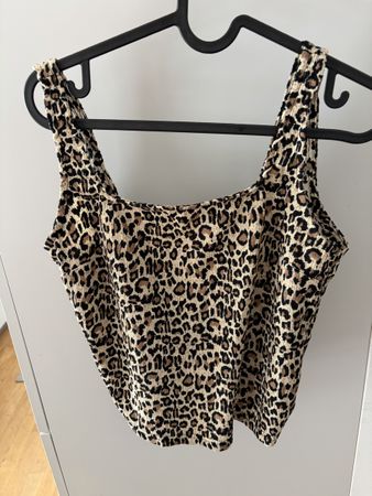 Top court Easy Clothes motif leopard taille S occasion