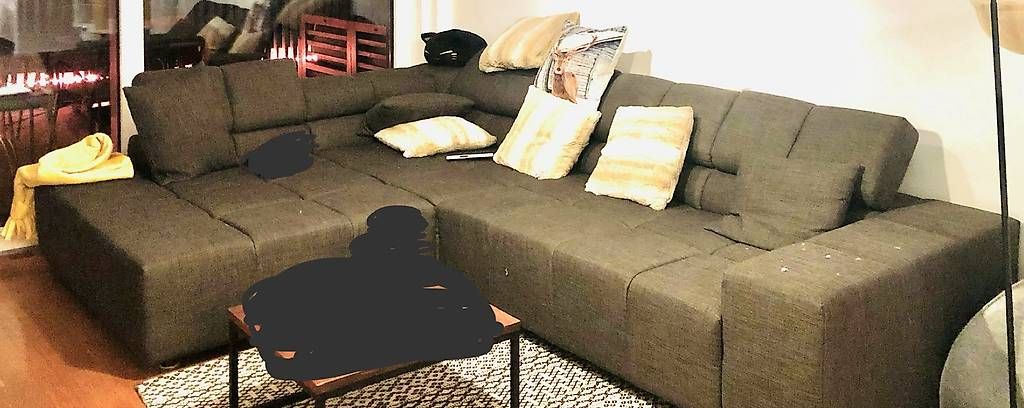 Sofas: Grosses Sofa zu verschenken – Gebraucht aus Adligenswil von ajuga