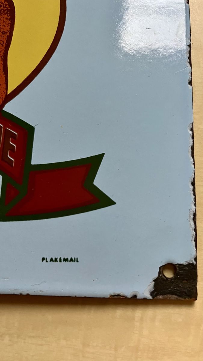 Insegne: Tôle émaillée Chipie 1990s – Usato da lausanne venduto da ZeldaZonk58 1