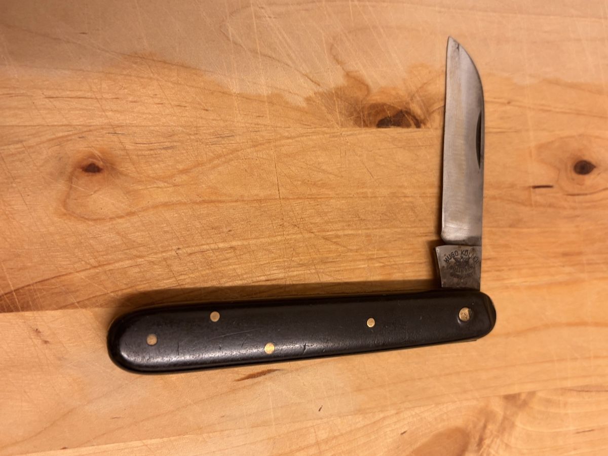 Solingen Taschenmesser: Altes Sackmesser Solingen – Gebraucht aus Wabern von Housi78