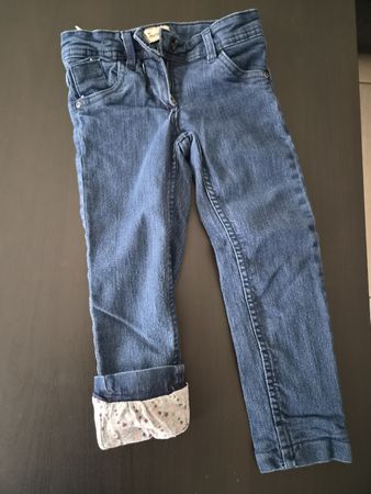 Jeans gefüttert Gr 104