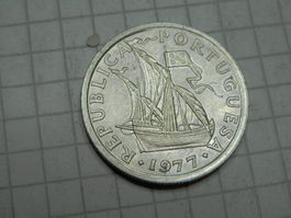 Portugal 2.5 Escudos, 1977