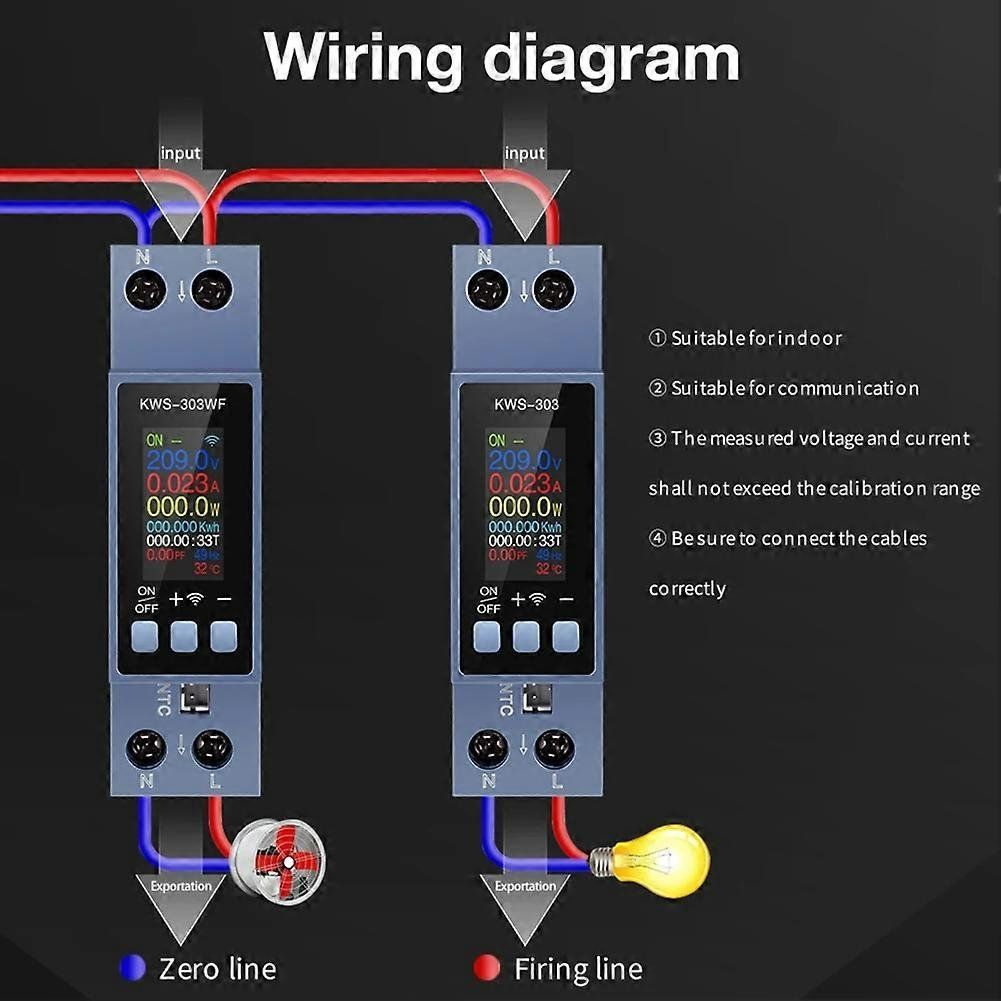 Misurare: KWS-303WF Power Switch Energy Meter Smart Meter atorch – Nuovo e nell'imballaggio originale da Zürich venduto da Alibaba1234 4