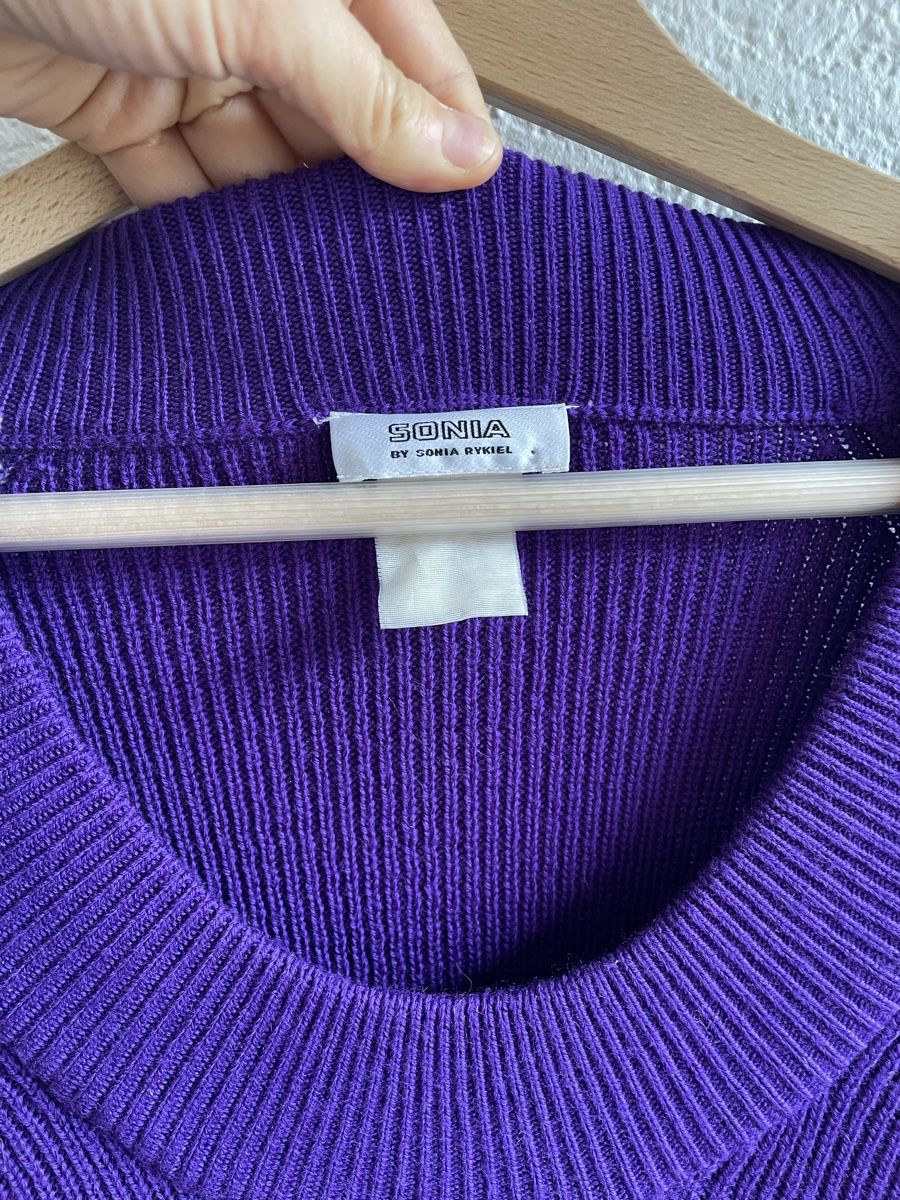 Sonia Rykiel Maglioni & Felpe: Pull Sonia Rykiel violet manches bouffantes - Taille S – Nuovo (secondo la descrizione) da Martigny venduto da Lea_lucci 2