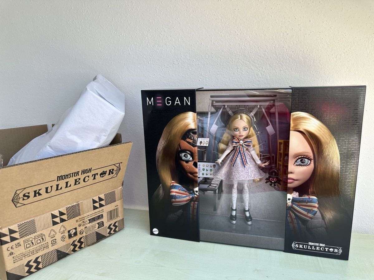 Bambole: Monster High Skullector M3GAN Puppe – Nuovo e nell'imballaggio originale da Zürich venduto da Kat_5557 1
