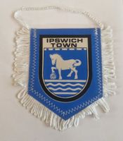 Ipswich Town Fussball Wimpel, Vintage 