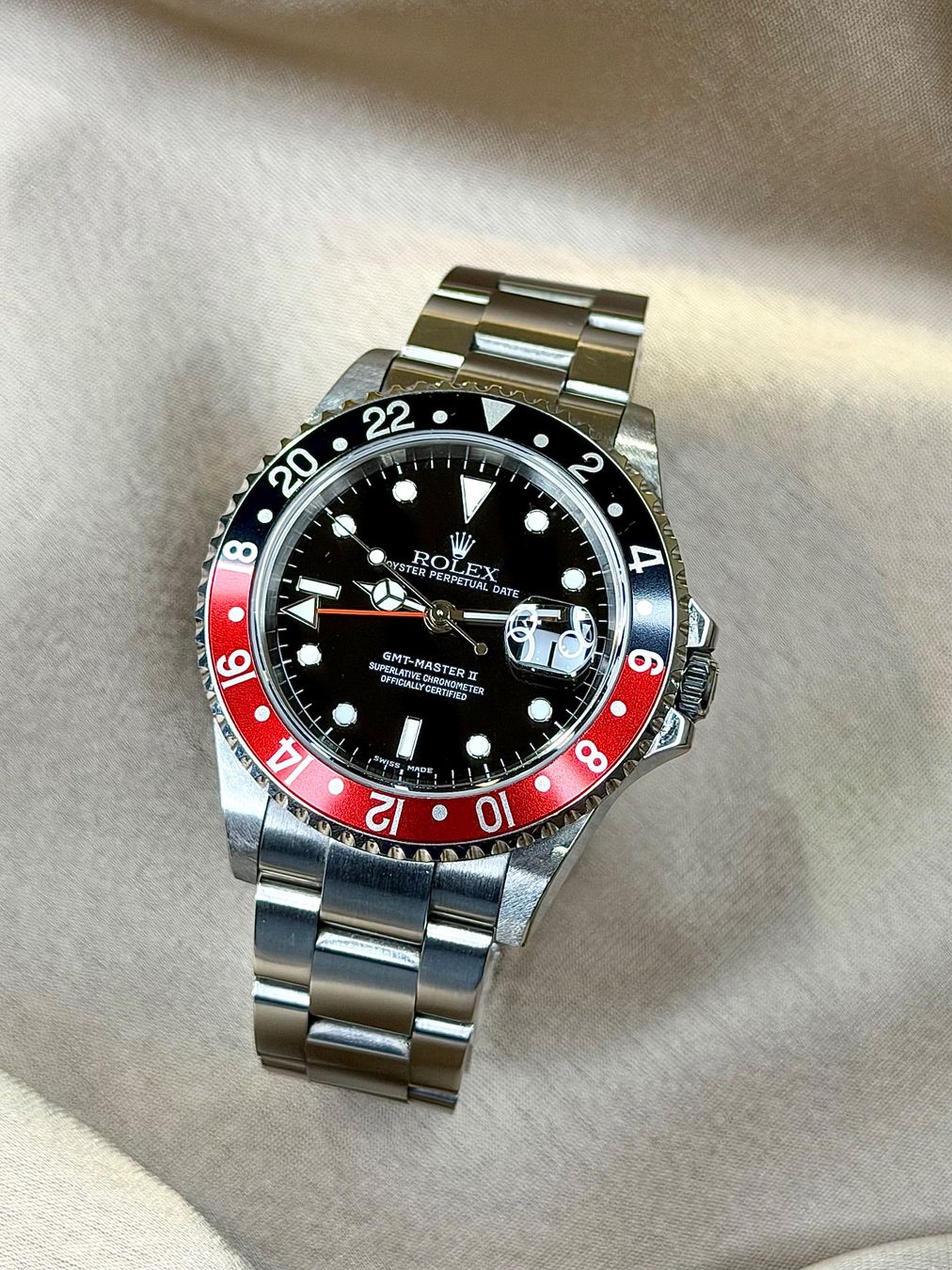 Rolex Uhren: Rolex Gmt-Master II / Full Set / Coke – Neu (gemäss Beschreibung) aus Nyon von Lunas_Watches
