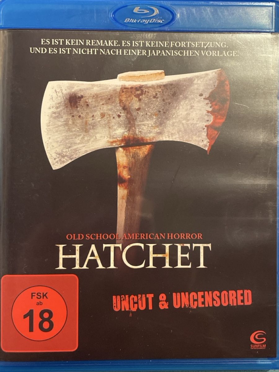 Tutti i DVDs: Hatchet (2006) – Nuovo (secondo la descrizione) da Waldenburg venduto da Gonzo8