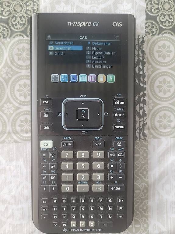 Calculatrices: programmierbarer Taschenrechner, TI-nspire CX cas – D'occasion à Uster par cha_xv85