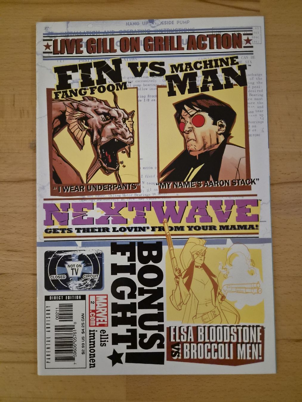 Fumetti: Nextwave: Agents of H.A.T.E. #2-11 – Usato da Biel/Bienne venduto da collector_comics 1