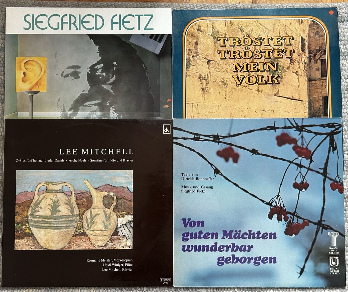 Dischi in vinile: 8 LPs Christliche Liedermacher und Texte – Usato da Lengnau BE venduto da AgriOttu 1