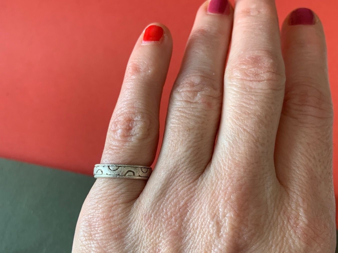 Ringe: Silberring rainbow (49) – Gebraucht aus Laufen von Bellebellezza 2