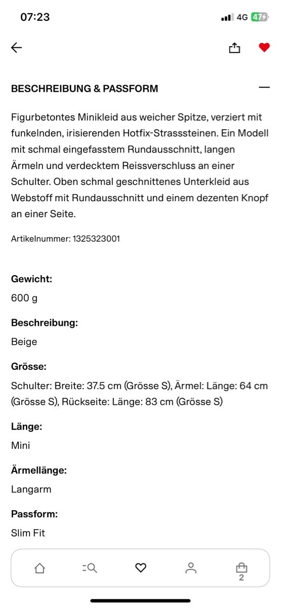 Stella McCartney Kleider: Stella McCartney H&M kleid Gr. S – Neu (gemäss Beschreibung) aus Basel von kar_6lxm 7