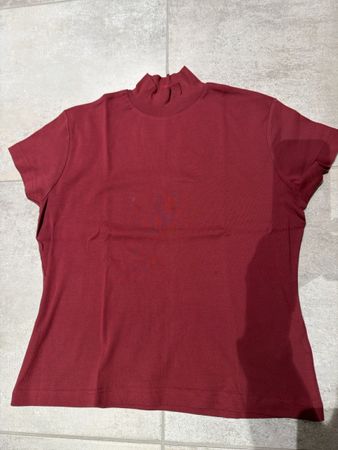 Biaggini Shirt, Grösse XL, bordeauxrot, neuwertig!