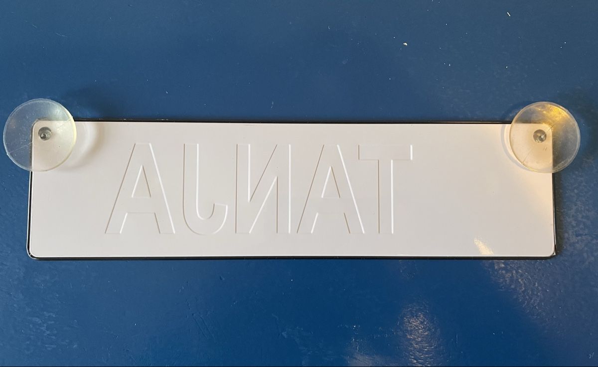 Insegne: „Tanja“ Blechschild – Nuovo (secondo la descrizione) da Basel venduto da Drbebbi 1