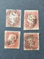 4mal One Penny Red 1841 