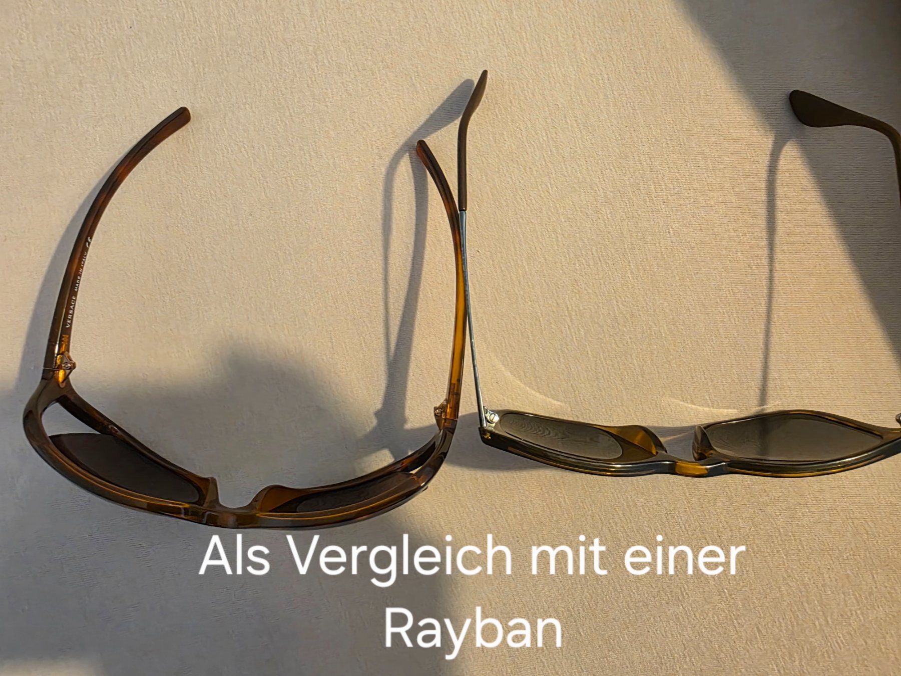 Versace Occhiali & Lenti: Versace Sonnenbrille, braun gemustert, Mod4114 – Usato da Horw venduto da Zedy01 8