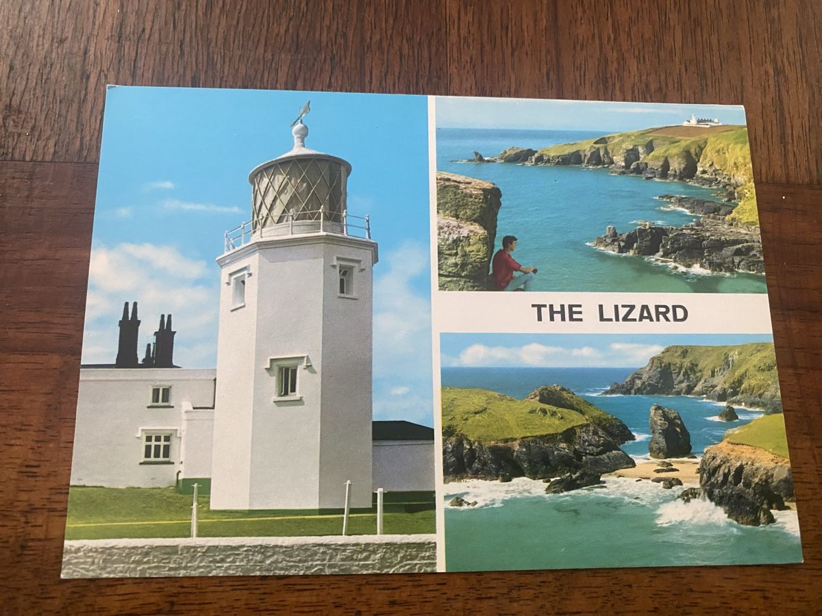 Cartoline postali: Alte Ansichtskarte The Lizard Cornwall Leuchtturm selten! – Usato da Baden venduto da swiss-alps