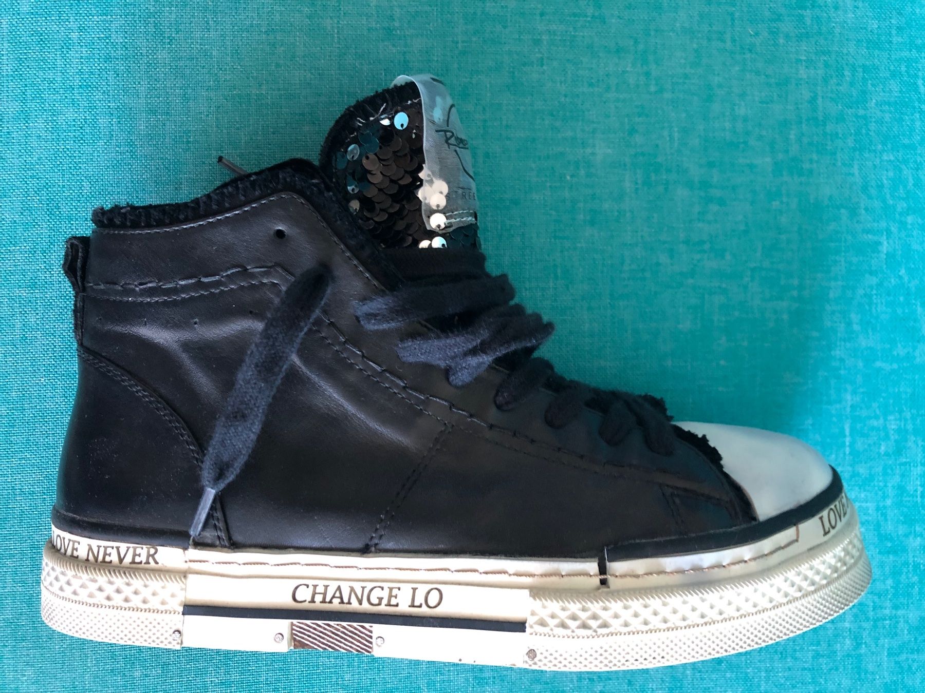 Scarpe da donna: Coole Sneaker, 38, schwarz/ weiss – Nuovo (secondo la descrizione) da Biel/Bienne venduto da Tibet20