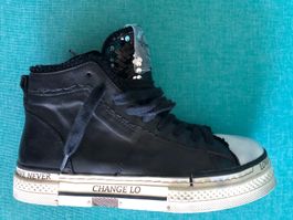 Coole Sneaker, 38, schwarz/ weiss
