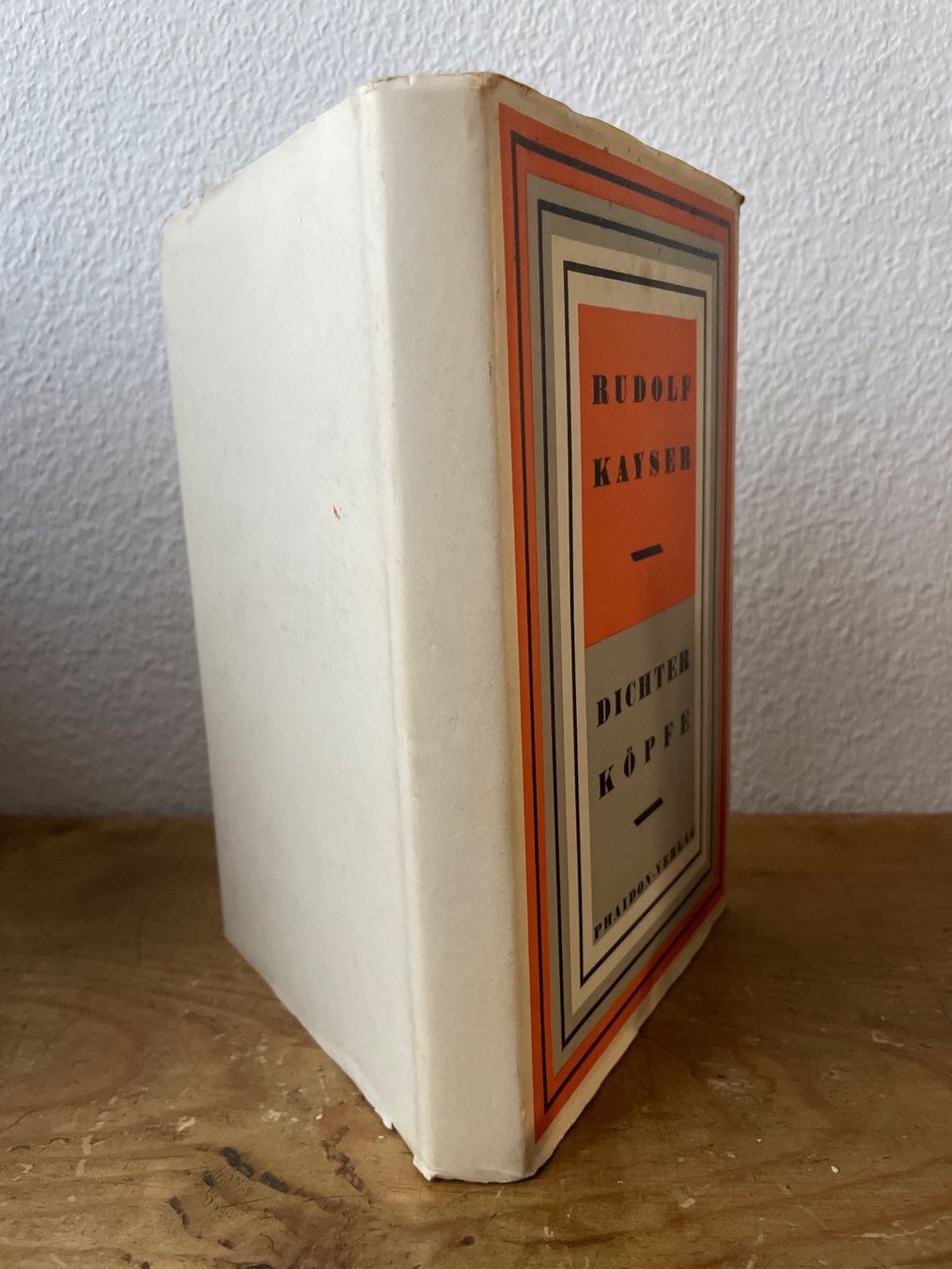 Libri: Antikes Buch: Dichter Köpfe - Rudolf Kayser 1930 – Usato da Winterthur venduto da cheerio97 1