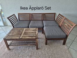 Ikea Äpplarö Lounge Einzelteile