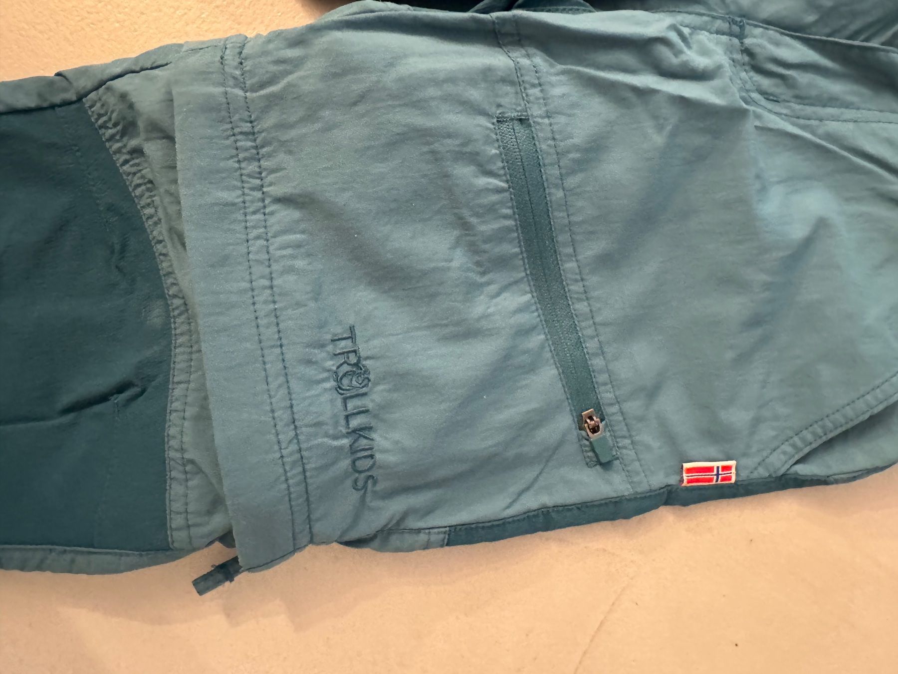 Trollkids Pantaloni: Trekkinghose, Wanderhose, Trollkids, 128 – Usato da Siebnen venduto da Nulu12 2