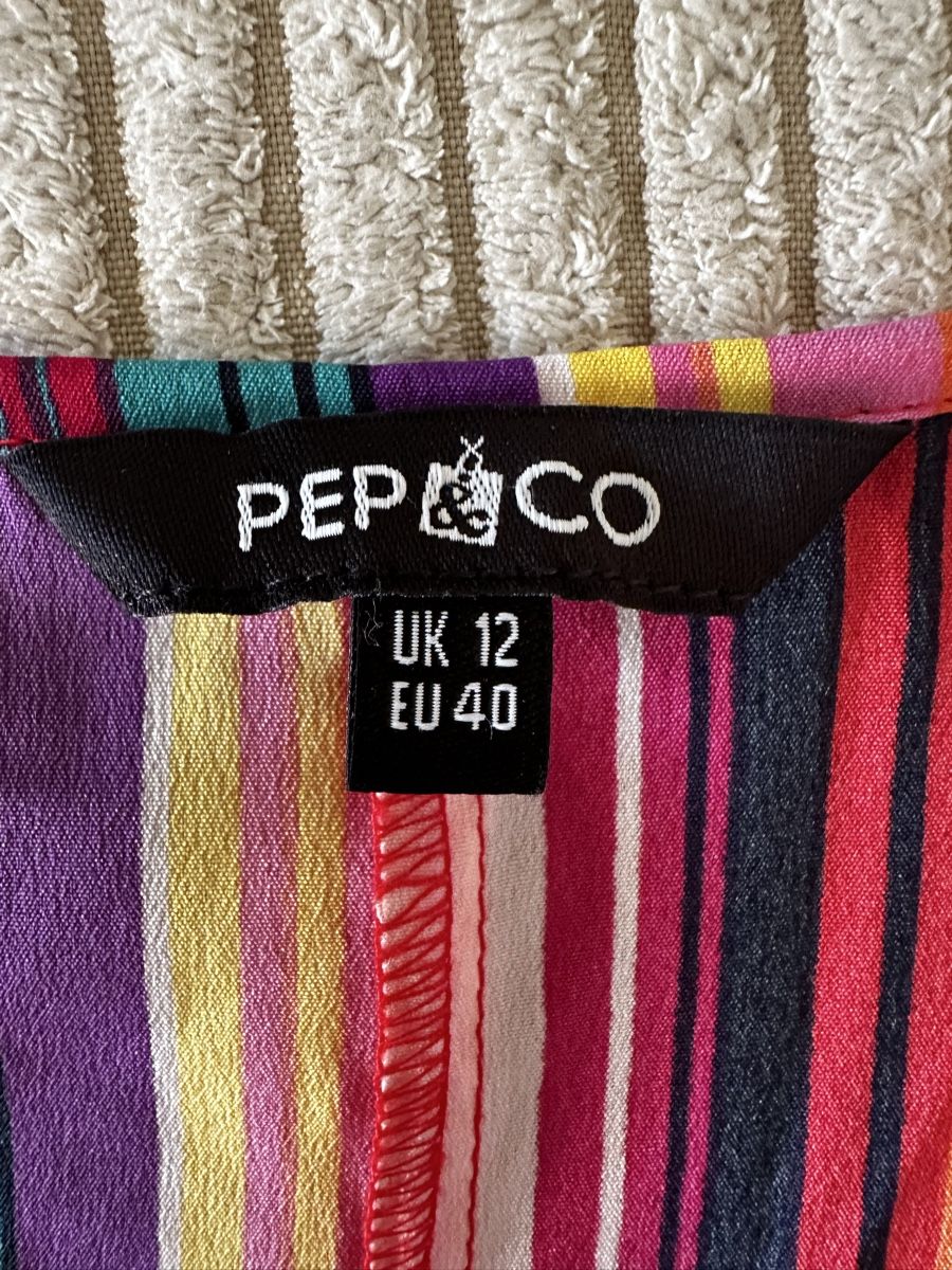 Tops: Haut sans manches PEPCO rayé multicolore taille 40 – Neu (gemäss Beschreibung) aus Châtelaine von Alexandra.jankowski 3