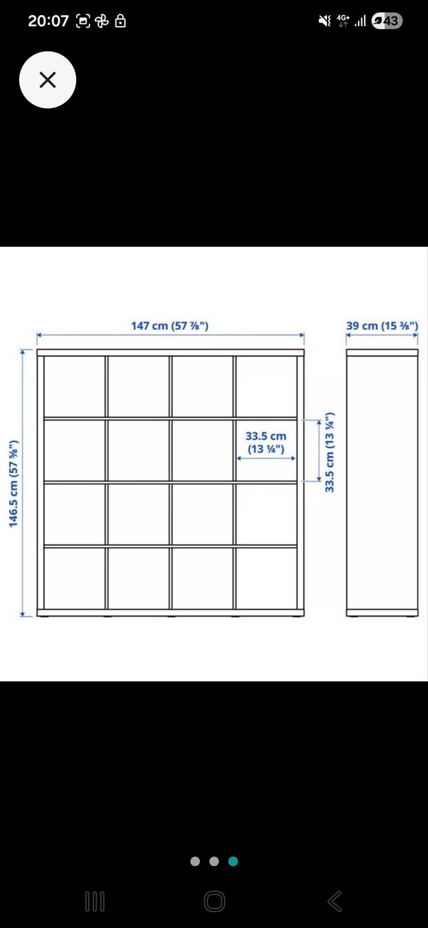Ikea Autres décorations & accessoires: KALLAX REGAL – D'occasion à Riken AG par cha_2svd 2
