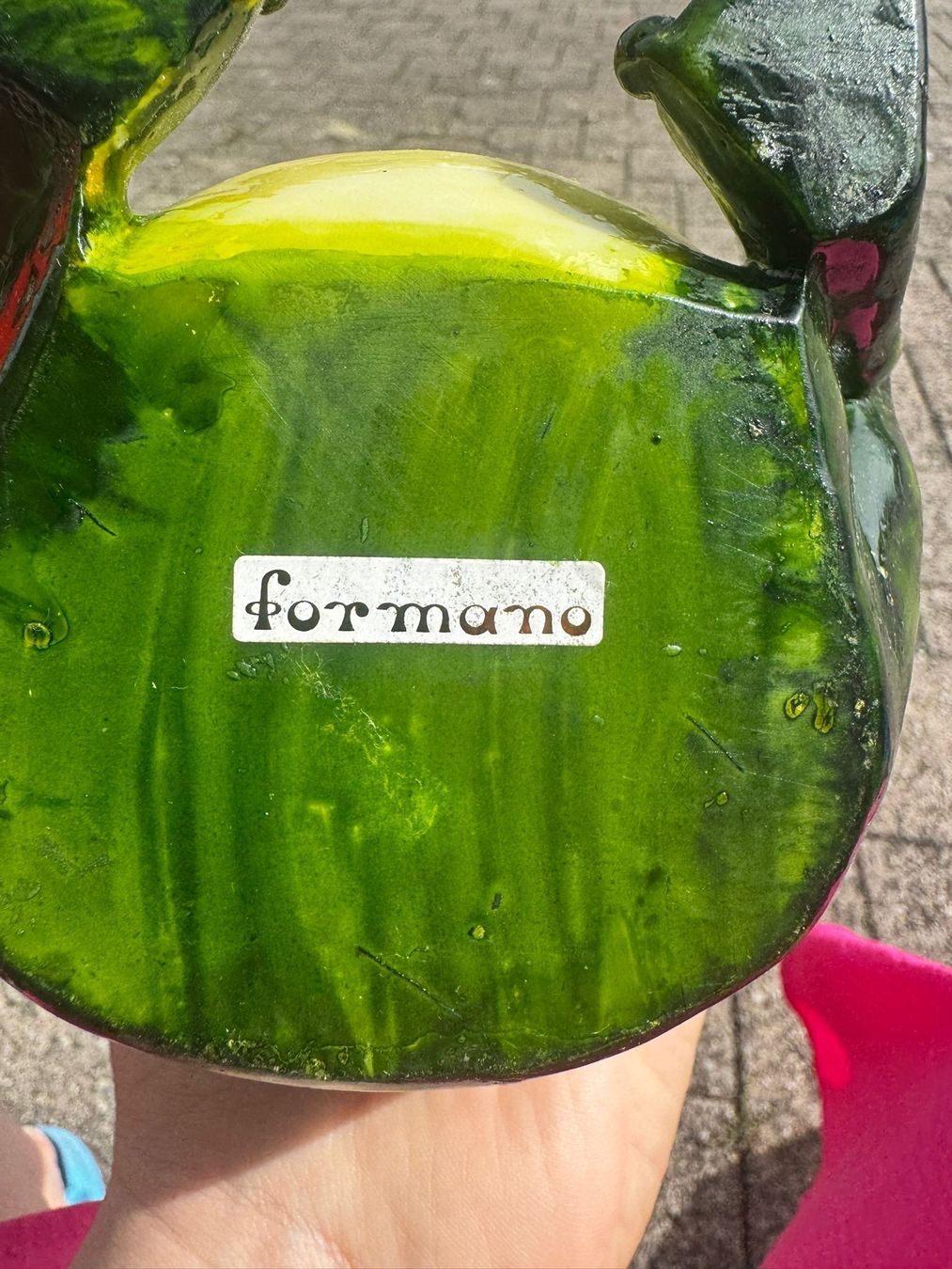 Statuette: Formano Froschkönig klein – Usato da Egg b. Zürich venduto da Brocki_Insel_Egg 2