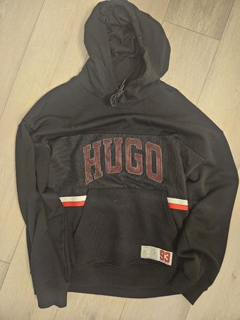 HUGO Hoodie Schwarz